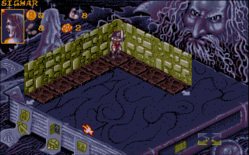 Hero Quest - Atari ST game screenshot (1991) by Gremlin Graphics
